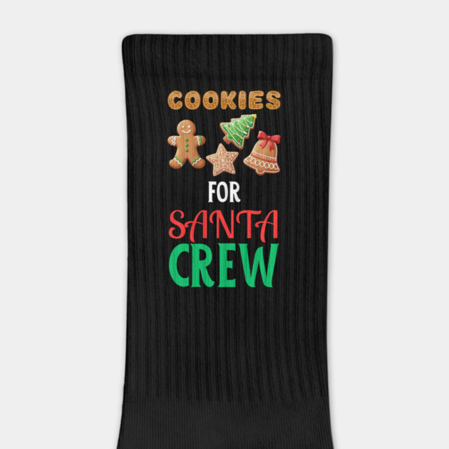 Cookies For Santa Crew Christmas Cookie Lover Festive Holiday by Creatifly Graphic Tees