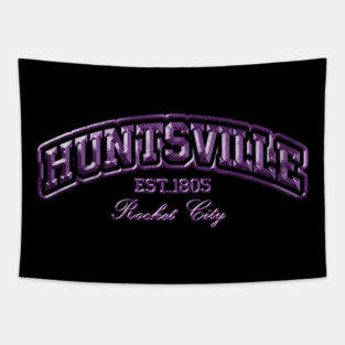 Huntsville Rocket City Tapestry