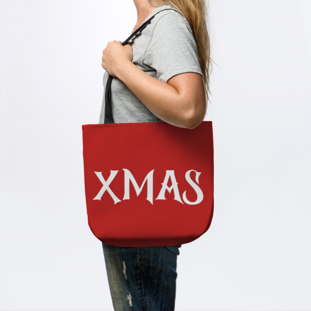XMAS Lettering on Minimalist Christmas Aesthetic by Creatifly Graphic Tees