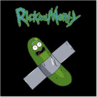 Pickle Rick Posters and Art