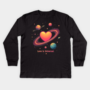 Love is Universal Kids Long Sleeve T-Shirt