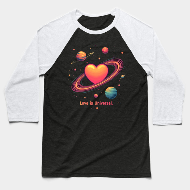 Love is Universal Baseball T-Shirt by Urbanprint