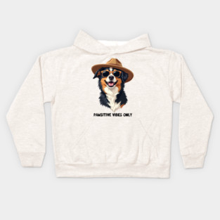Pawsitive Vibes Only Spirit Kids Hoodie