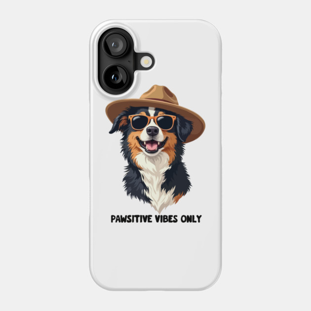Pawsitive Vibes Only Spirit Phone Case by Urbanprint