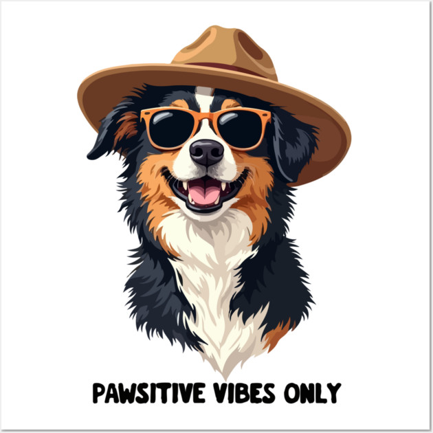 Pawsitive Vibes Only Spirit Wall Art by Urbanprint
