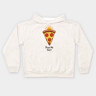 Pizza My Heart Kids Hoodie