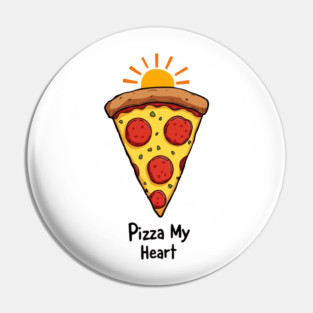 Pizza My Heart Pin