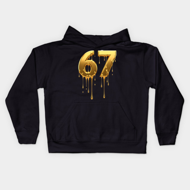 67 drip Kids Hoodie by UrbanLifeApparel