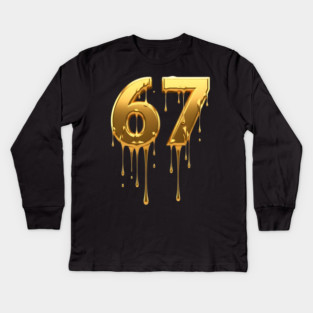 67 drip Kids Long Sleeve T-Shirt