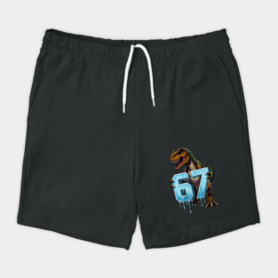 67 Dinosaur T-Rex Shorts