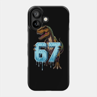 67 Dinosaur T-Rex Phone Case