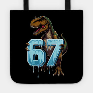 67 Dinosaur T-Rex Tote