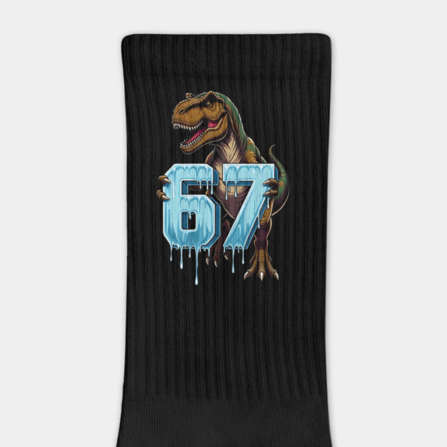 67 Dinosaur T-Rex by UrbanLifeApparel