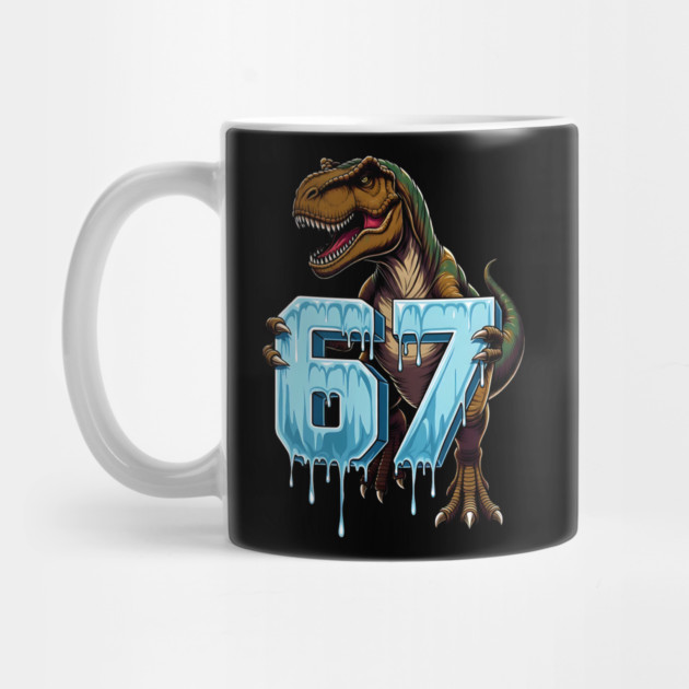 67 Dinosaur T-Rex by UrbanLifeApparel