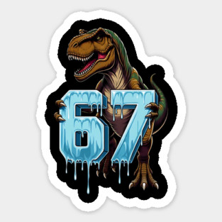 67 Dinosaur T-Rex Magnet