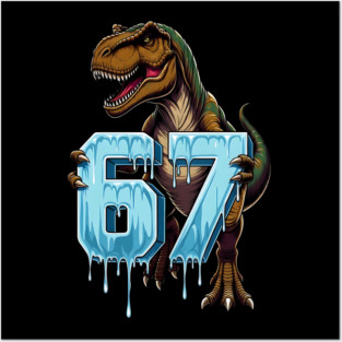 67 Dinosaur T-Rex Posters and Art