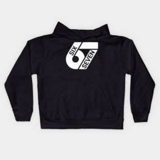 67 Six Seven  Design Kids Hoodie