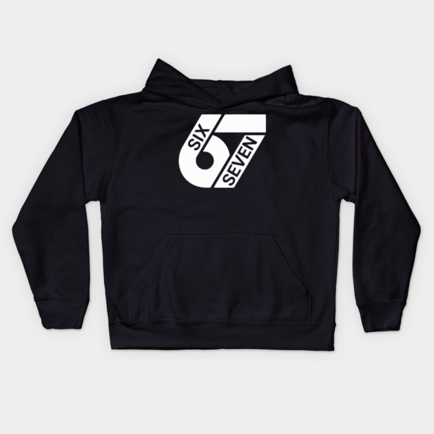 67 Six Seven  Design Kids Hoodie by UrbanLifeApparel