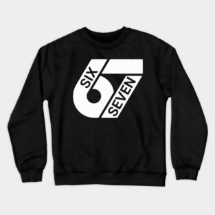 67 Six Seven  Design Crewneck Sweatshirt