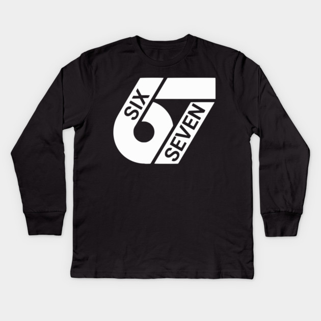 67 Six Seven  Design Kids Long Sleeve T-Shirt by UrbanLifeApparel