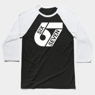 67 Six Seven  Design Baseball T-Shirt