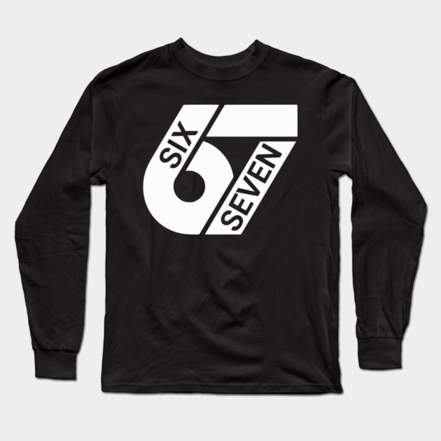 67 Six Seven  Design Long Sleeve T-Shirt by UrbanLifeApparel