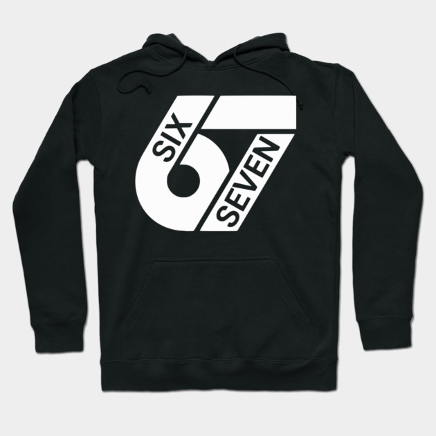67 Six Seven  Design Hoodie by UrbanLifeApparel