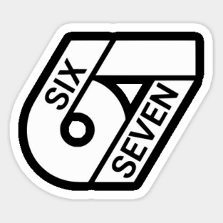 67 Six Seven  Design Magnet