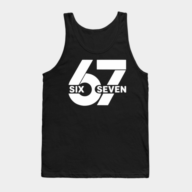 Six Seven Meme 67 Tank Top by UrbanLifeApparel