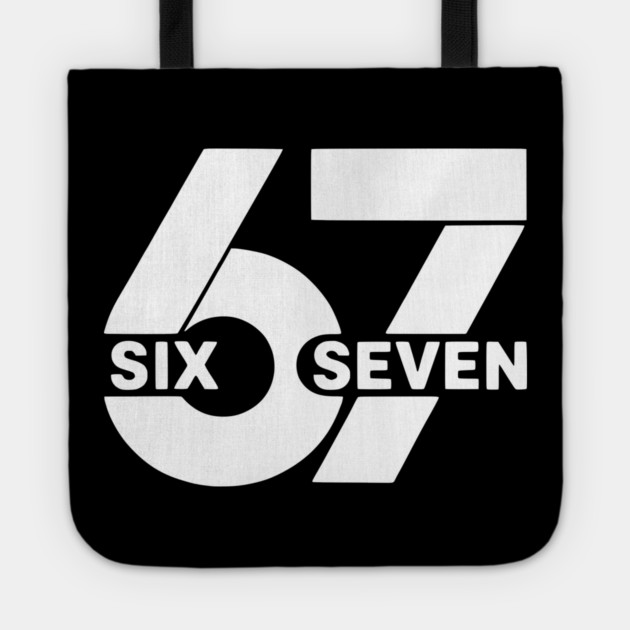 Six Seven Meme 67 Tote by UrbanLifeApparel