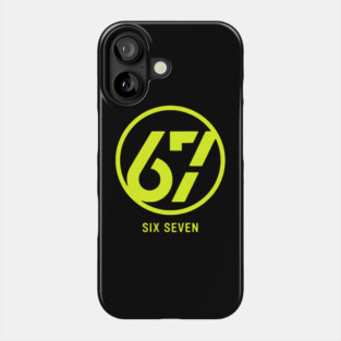 Neon 67 Meme Phone Case