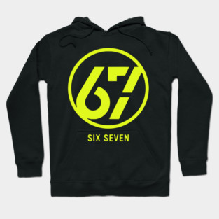 Neon 67 Meme Hoodie