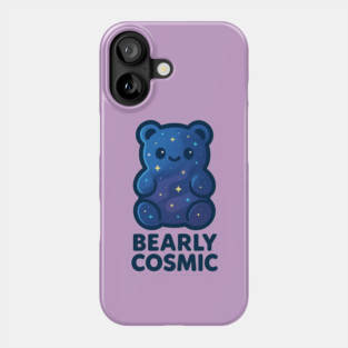 Bearly Cosmic – Cosmo Bites Kawaii Galaxy Gummy Bear Design Phone Case
