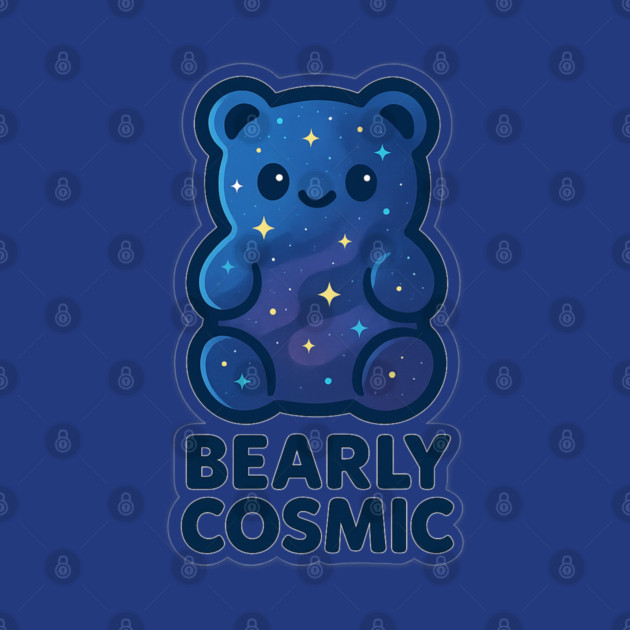 Bearly Cosmic – Cosmo Bites Kawaii Galaxy Gummy Bear Design by Anne Lee