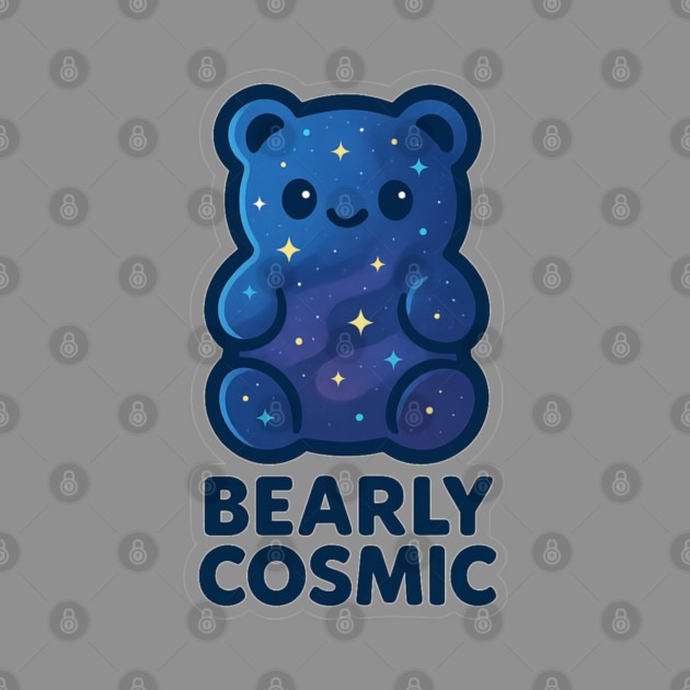 Bearly Cosmic – Cosmo Bites Kawaii Galaxy Gummy Bear Design by Anne Lee