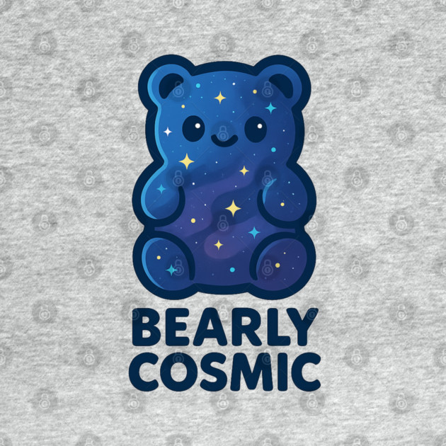 Bearly Cosmic – Cosmo Bites Kawaii Galaxy Gummy Bear Design by Anne Lee