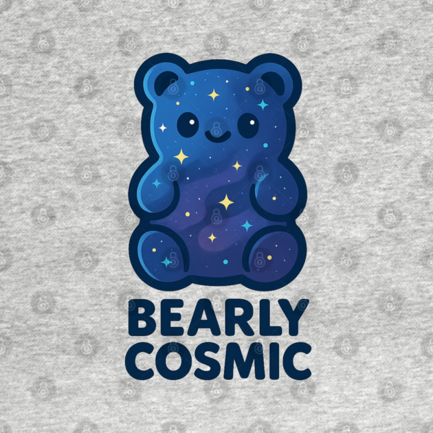 Bearly Cosmic – Cosmo Bites Kawaii Galaxy Gummy Bear Design by Anne Lee