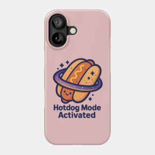 Hotdog Mode Activated – Cosmo Bites Kawaii Space Hotdog Design Phone Case