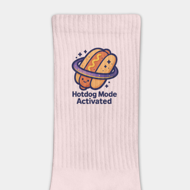 Hotdog Mode Activated – Cosmo Bites Kawaii Space Hotdog Design by Anne Lee