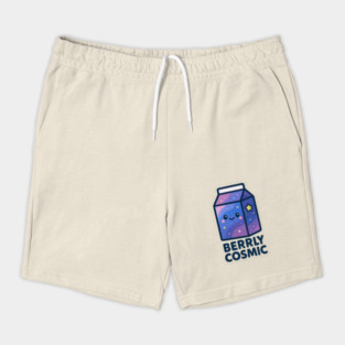 Berrly Cosmic – Cosmo Bites Kawaii Galaxy Milk Carton Design Shorts