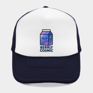Berrly Cosmic – Cosmo Bites Kawaii Galaxy Milk Carton Design Hat