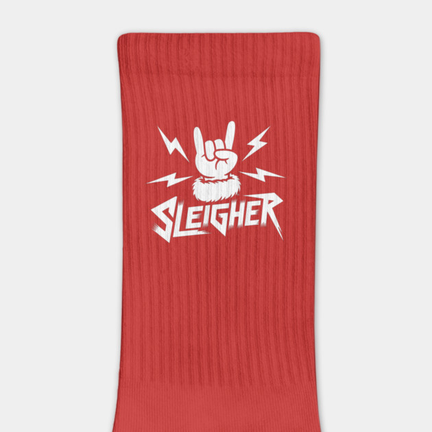 Sleigher – Metal Christmas Rock Hand by Cosmo Gazoo