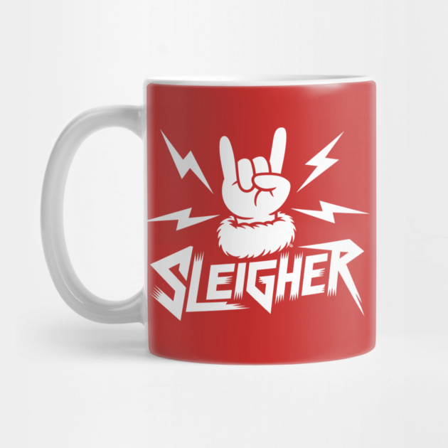 Sleigher – Metal Christmas Rock Hand by Cosmo Gazoo