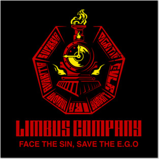 Limbus Company Face The Sin, save The E.G.O Logo Posters and Art