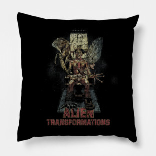 Alien Transformations – Mutant Evolution Pillow