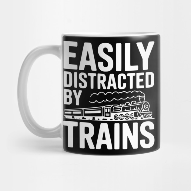 Easily Distracted by Trains by Frank Ring