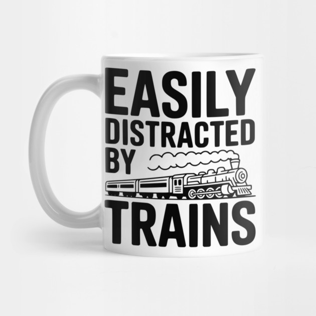 Easily Distracted by Trains by Frank Ring