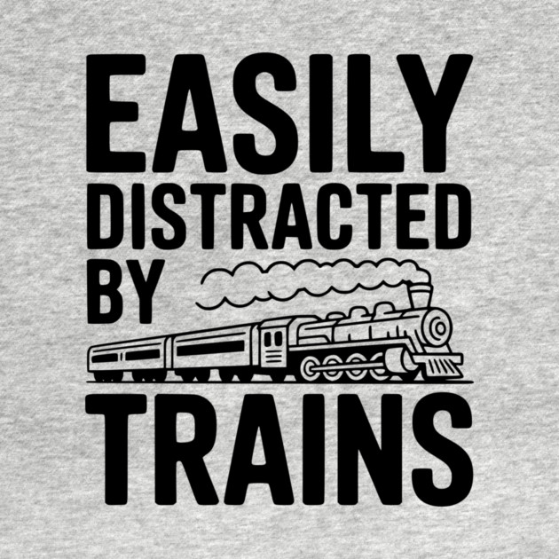 Easily Distracted by Trains by Frank Ring