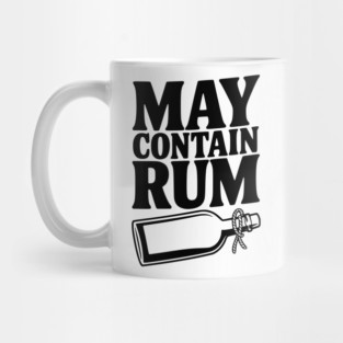 May Contain Rum Mug