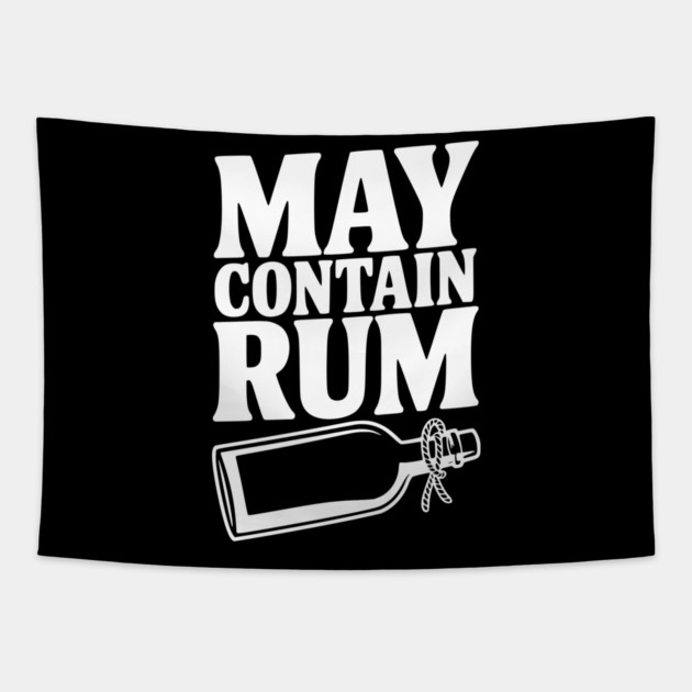 May Contain Rum Tapestry by Frank Ring